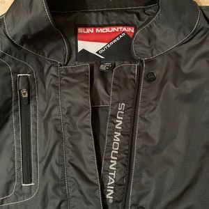 Sun Mountain Outerwear Golf Rain‎ Jacket Black Women’s Size Small